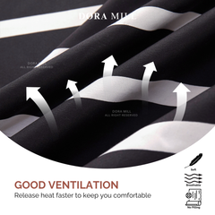 Dora Mill Classic Series Aloe Cotton Fitted Bedsheet with Pillow & Bolster Case #BBA