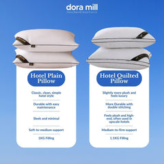 Dora Mill 5 Star Hotel Polyester Hotel Pillow - Bantal Hotel #APB