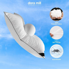 Dora Mill 5 Star Hotel Polyester Hotel Pillow - Bantal Hotel #APB