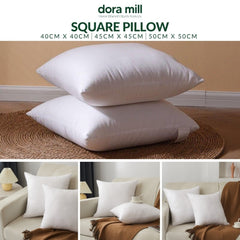 Dora Mill Throw Pillow Square Cushion Square Pillow - 45cm/50cm