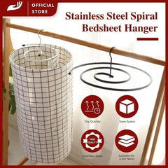 Penyangkut Cadar Lingkaran Dora Mill – Penyusun Pakaian/Cadar Tempat Tidur Mudah Digantung & Jimat Ruang #HHA