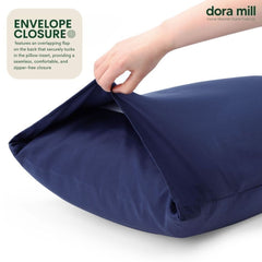 Dora Mill Plain Series Aloe Cotton Pillow Case – Soft & Skin-Friendly Comfort #ACD