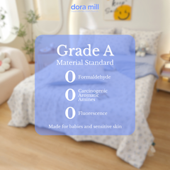 Dora Mill Kapure Cotton Comforter Bedsheet Set - Super Single/Queen/King #BCH