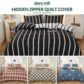 Dora Mill Combed Cotton Quilt Cover (not included Quilt) - Single/Queen #BNA