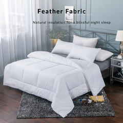 Dora Mill Feather Touch Hotel Comforter - Single/Queen/King #BXW