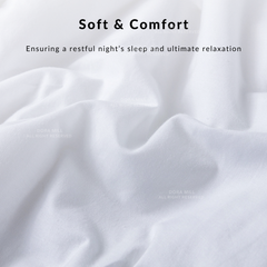 Dora Mill Feather Touch Hotel Comforter - Single/Queen/King #BXW