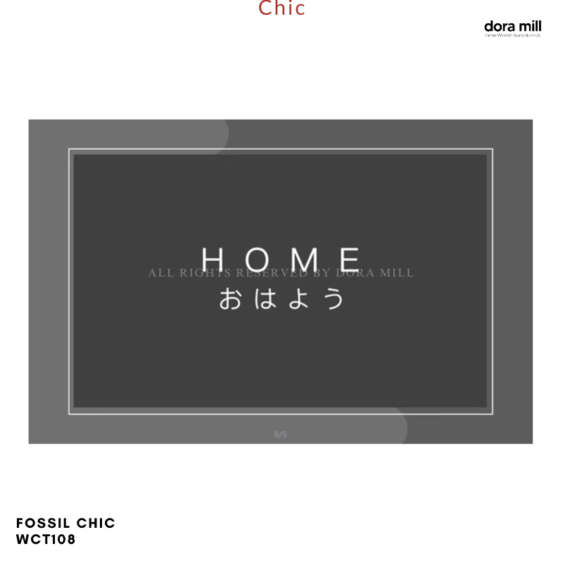 DORAMILL Water Absorbent Anti-Slip Diatom Mud Pad Carpet Floor Mat Non-Slip Kitchen Bathroom Mat WCT