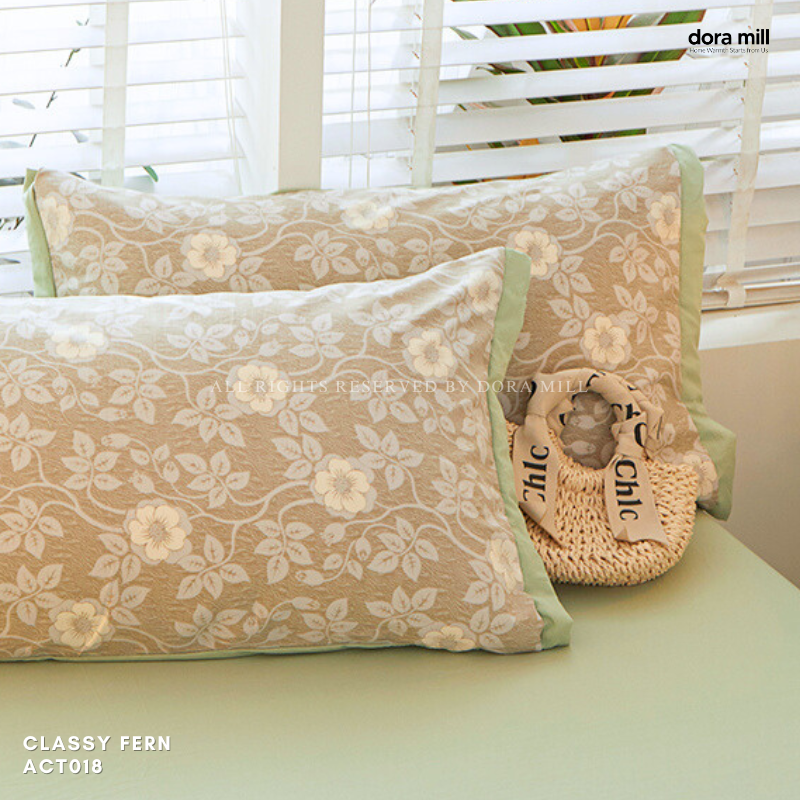 Washed Cotton Linen Summer Comforter 5in1 Bedsheet Set by Dora Mill #BBT