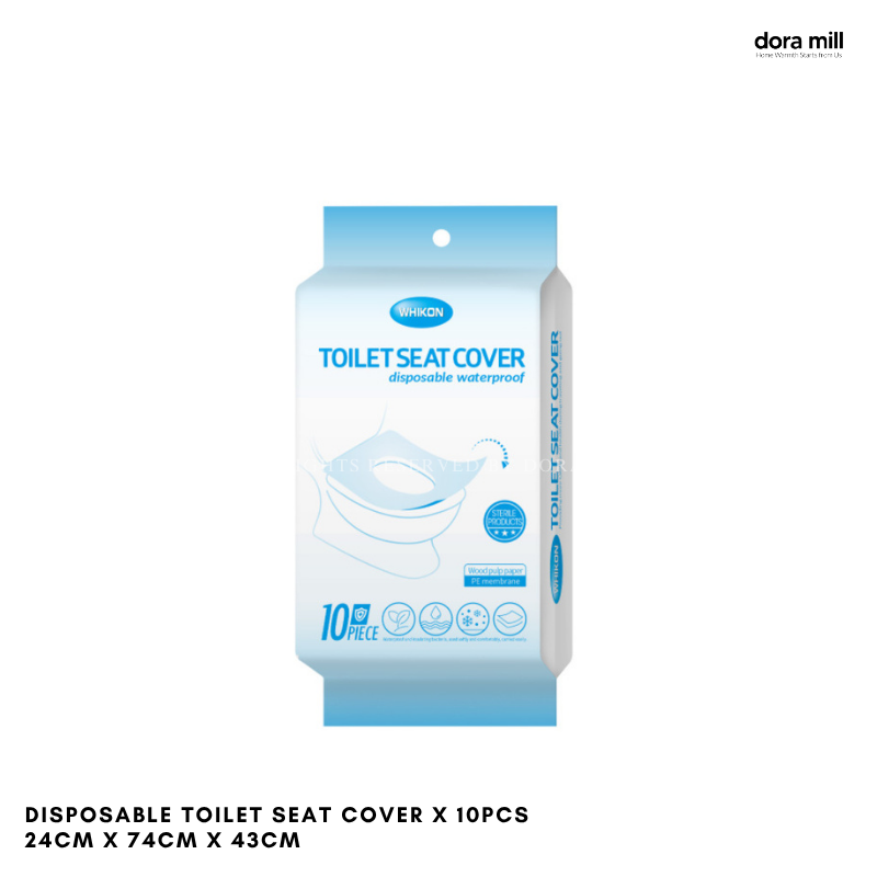 Set Peralatan Tempat Tidur &amp; Tuala Perjalanan Pakai Dora Mill Fabrik Bukan Tenunan – Cadar/Sarung Bantal/Tuala Mandi/Tuala Muka/Sarung Tempat Duduk Tandas #BTA