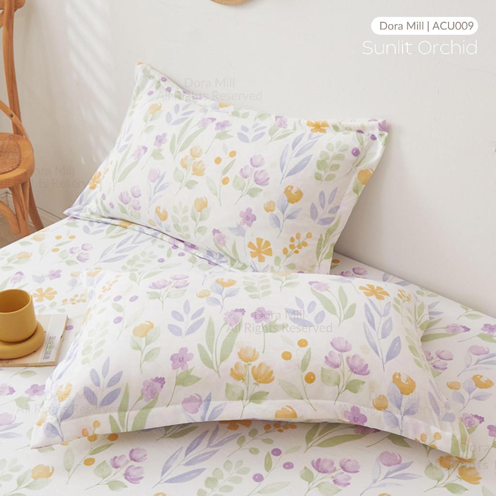 Sarung Bantal Linen Kapas Dicuci Dora Mill – Sarung Bantal Rekaan Segar &amp; Minimalis Gaya Ins #ACU