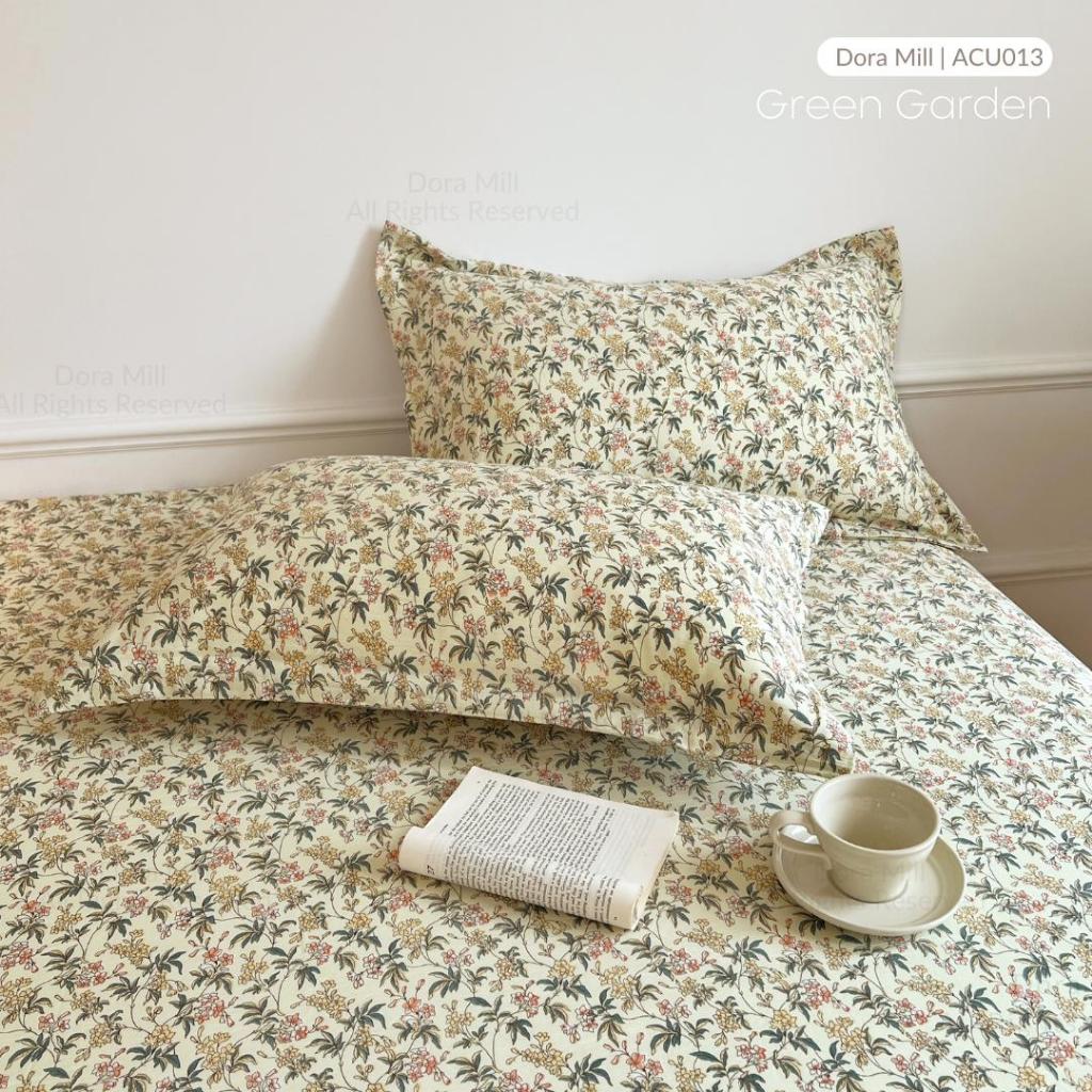 Sarung Bantal Linen Kapas Dicuci Dora Mill – Sarung Bantal Rekaan Segar &amp; Minimalis Gaya Ins #ACU