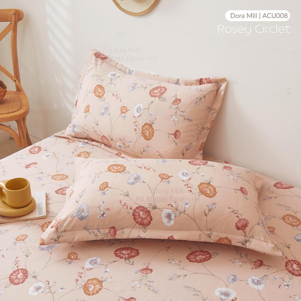 Sarung Bantal Linen Kapas Dicuci Dora Mill – Sarung Bantal Rekaan Segar &amp; Minimalis Gaya Ins #ACU