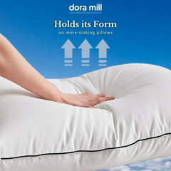 Dora Mill 5 Star Hotel Polyester Hotel Pillow - Bantal Hotel #APB