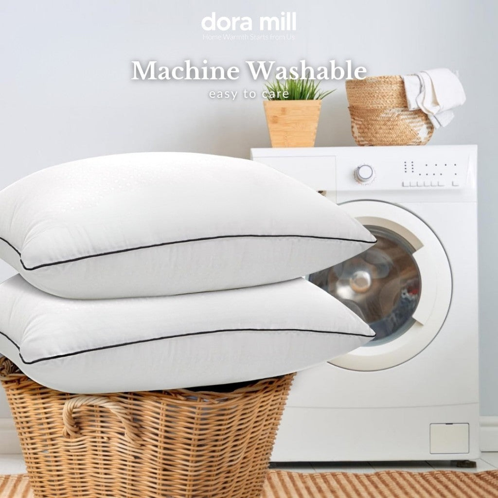 Dora Mill 5 Star Hotel Polyester Hotel Pillow - Bantal Hotel #APB