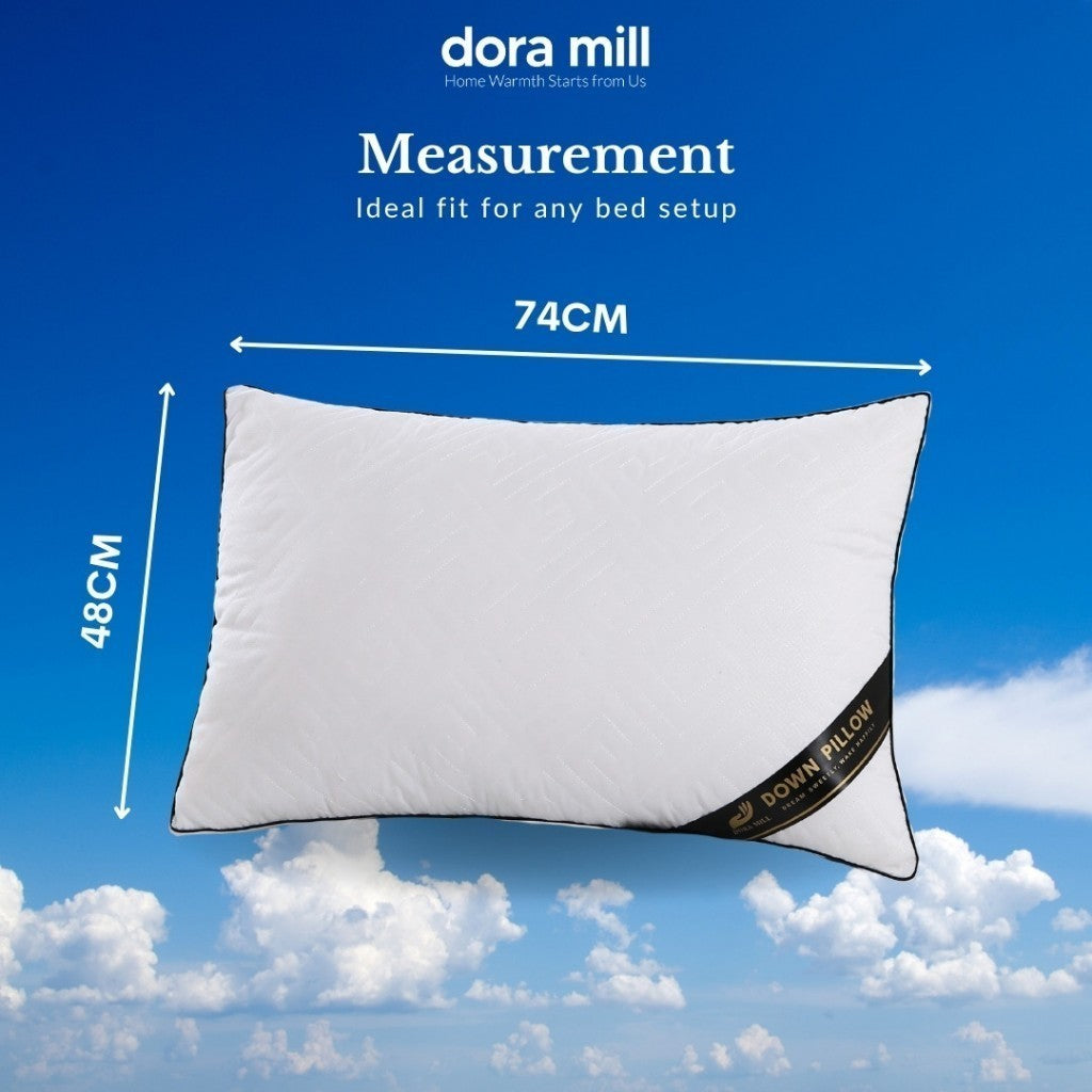 Dora Mill 5 Star Hotel Polyester Hotel Pillow - Bantal Hotel #APB