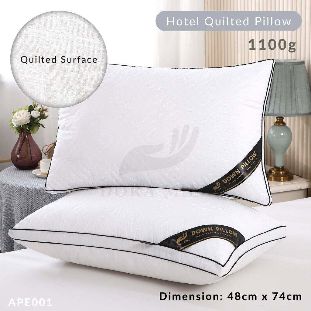 Dora Mill 5 Star Hotel Polyester Hotel Pillow - Bantal Hotel #APB