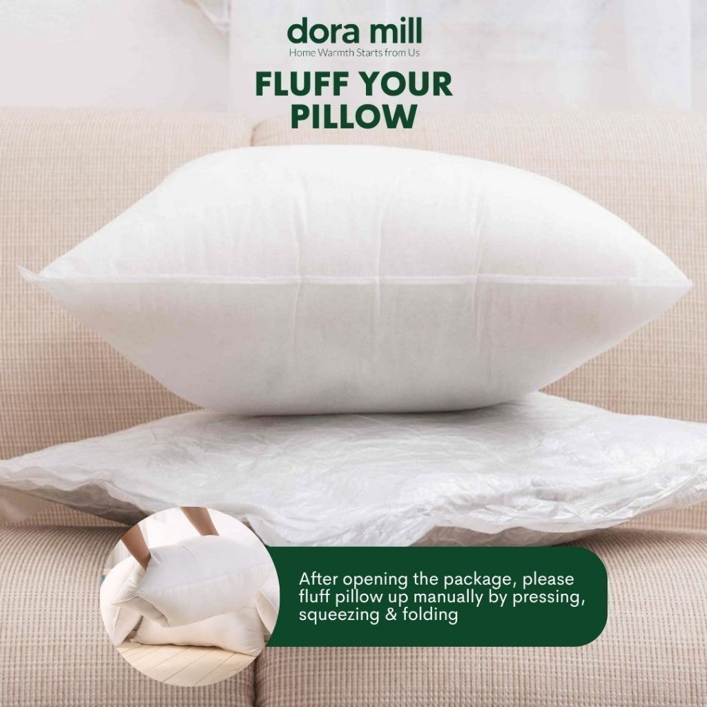 Dora Mill Throw Pillow Square Cushion Square Pillow - 45cm/50cm