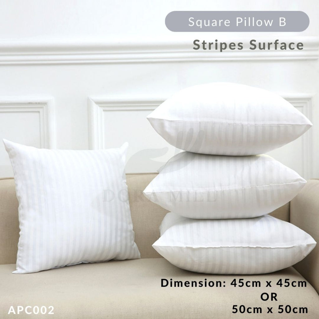 Dora Mill Throw Pillow Square Cushion Square Pillow - 45cm/50cm