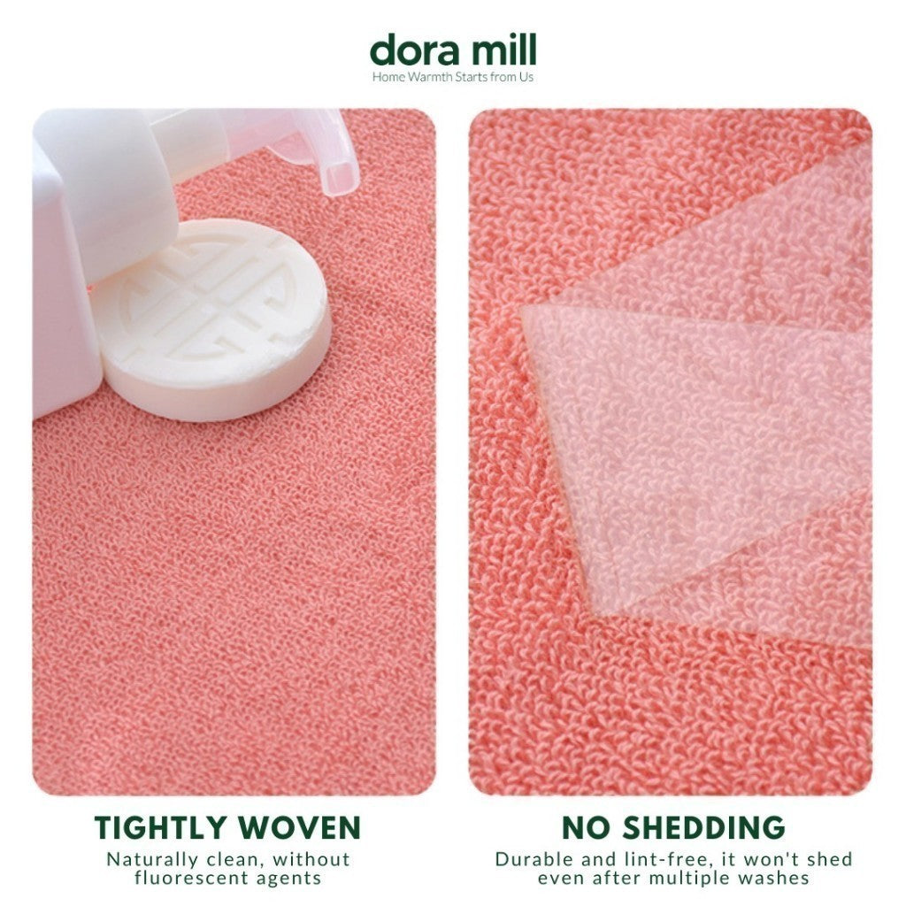Dora Mill Hotel Premium Japan-Inspired Bath Towel – 100% Pure Cotton Luxury #WTQ