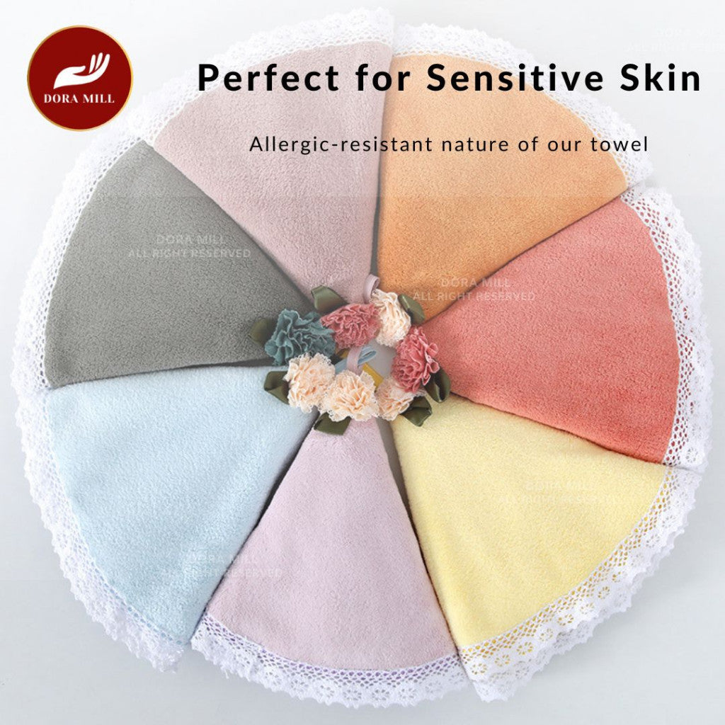 DORAMILL Hand Towel Hanging Hand Towel Kitchen Kitchen Towel Cotton Tuala Dapur Bundle Murah #WTG