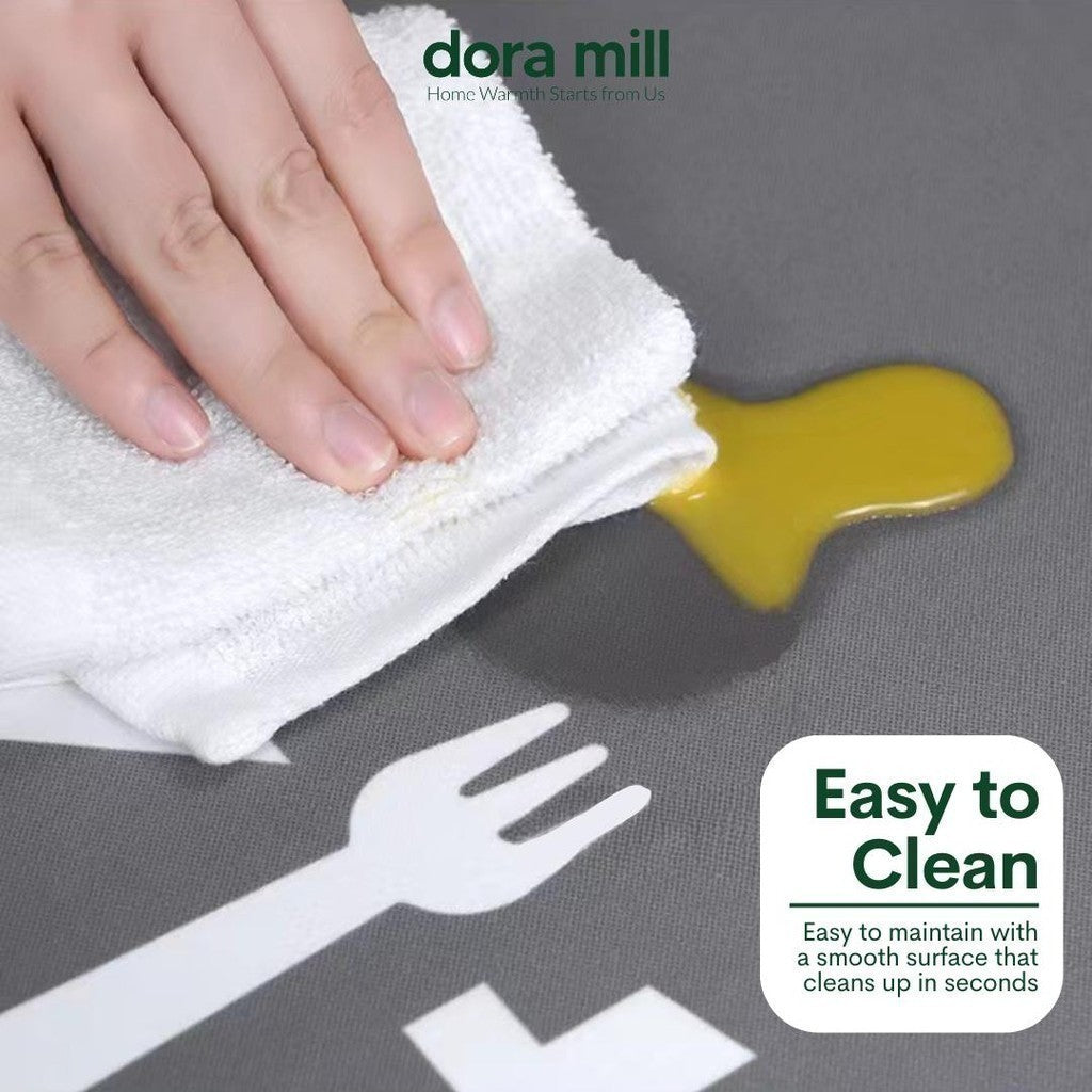 Dora Mill Non Slip Kitchen Diatom Mud Dish Drying Mat – Kitchen Countertop/Table Use #WCY