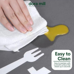 Dora Mill Non Slip Kitchen Diatom Mud Dish Drying Mat – Kitchen Countertop/Table Use #WCY