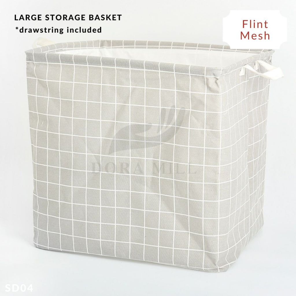 DORAMILL Foldable Laundry Basket Storage Box Waterproof Large Square Bag Big Laundry Basket 106L#ASD