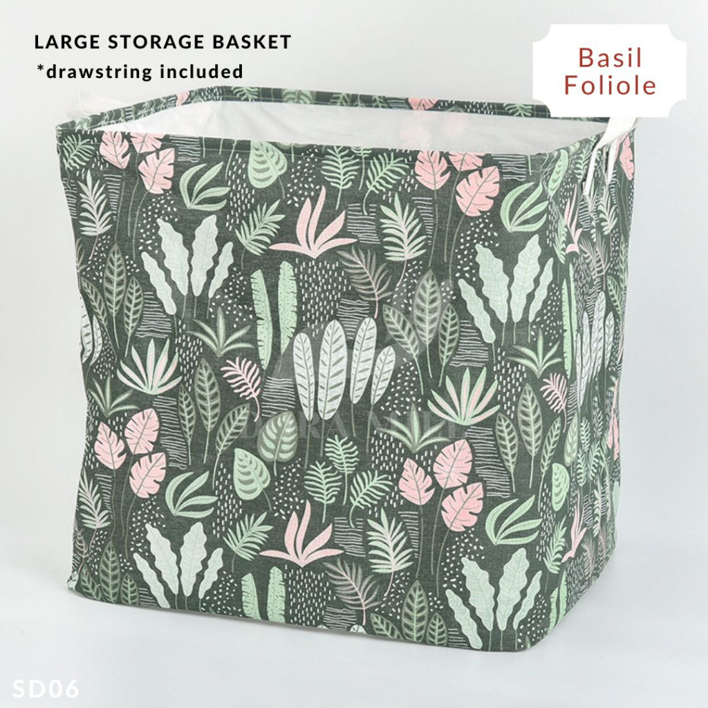 DORAMILL Foldable Laundry Basket Storage Box Waterproof Large Square Bag Big Laundry Basket 106L#ASD