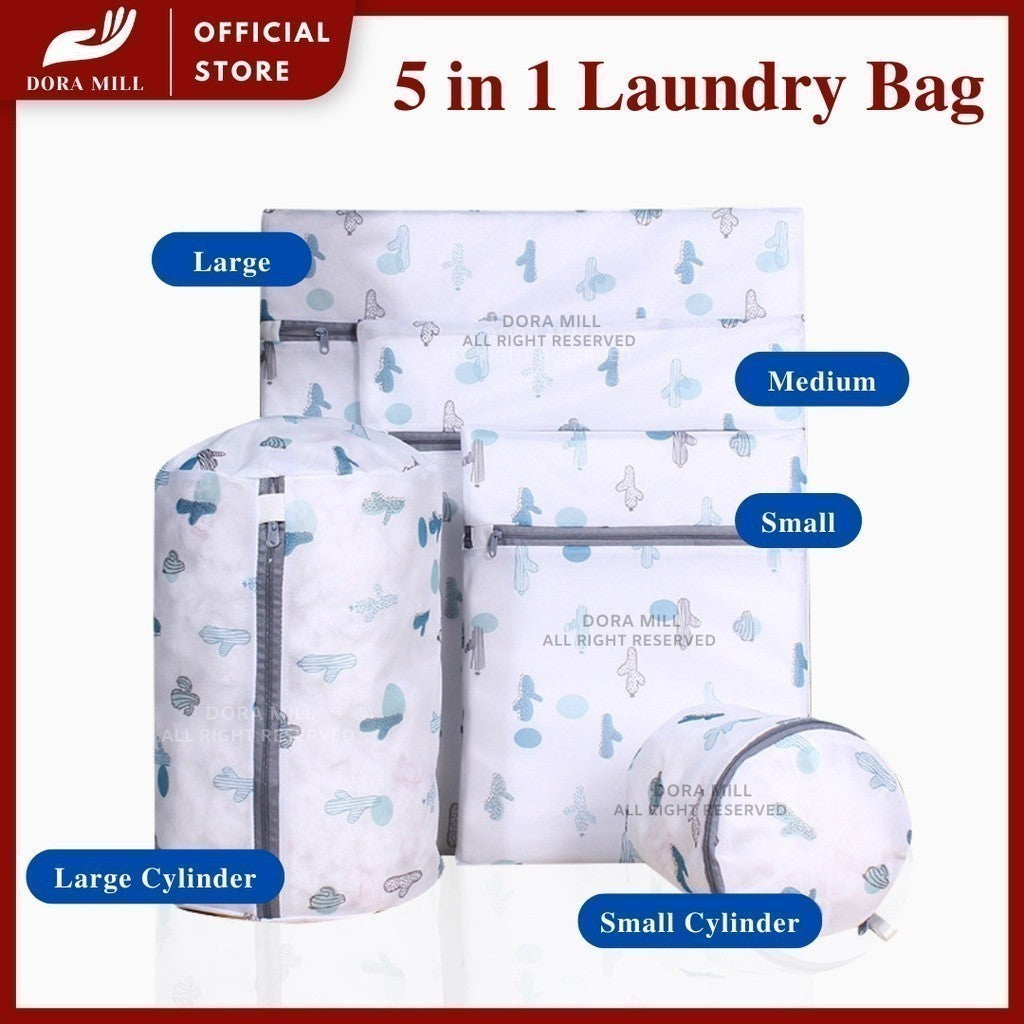 Dora Mill Laundry Washing Net Bags – Innerwear & Clothes Laundry Wash Bags Protection Set #WLA