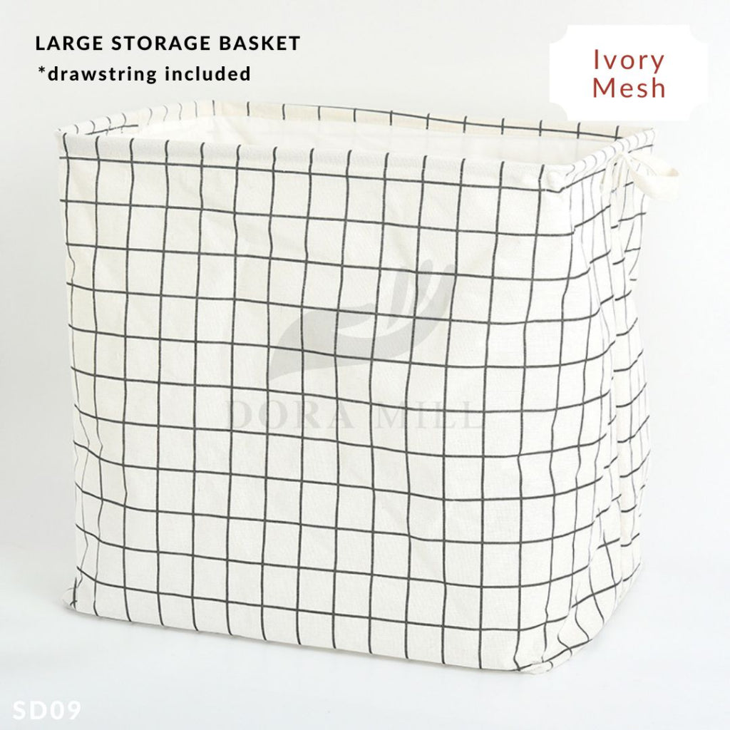 DORAMILL Foldable Laundry Basket Storage Box Waterproof Large Square Bag Big Laundry Basket 106L#ASD