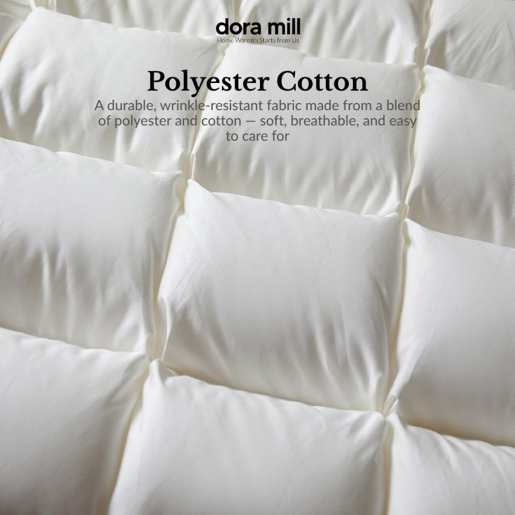 Bantal Bawah Angsa Hotel Mewah Dora Mill Ultra Lembut – 1300G #APL