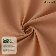 Dora Mill Plain Series Aloe Cotton Pillow Case – Soft & Skin-Friendly Comfort #ACD