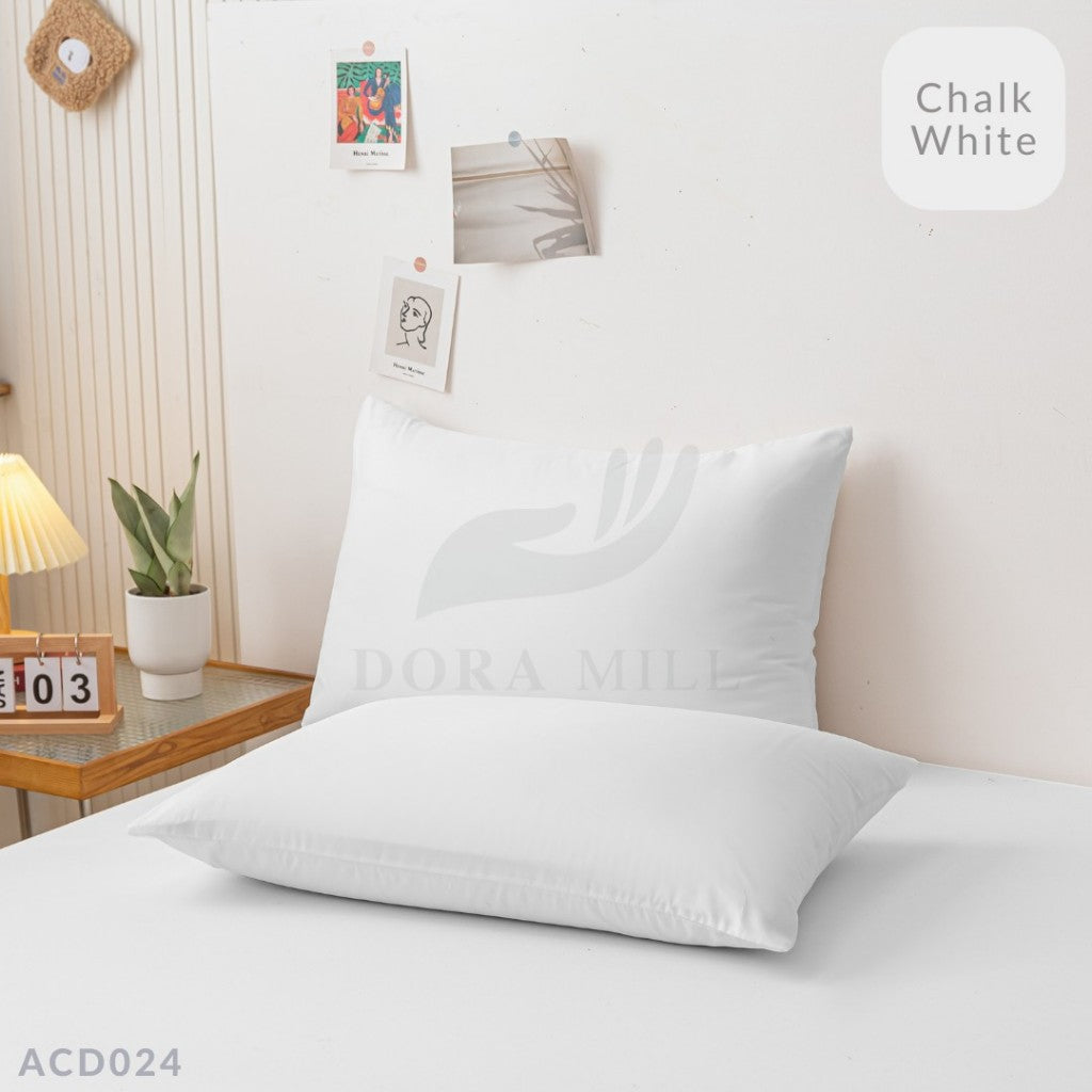 Dora Mill Plain Series Aloe Cotton Pillow Case – Soft & Skin-Friendly Comfort #ACD