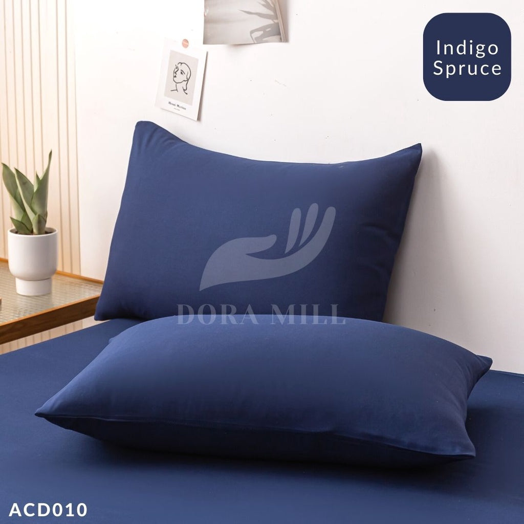 Dora Mill Plain Series Aloe Cotton Pillow Case – Soft & Skin-Friendly Comfort #ACD