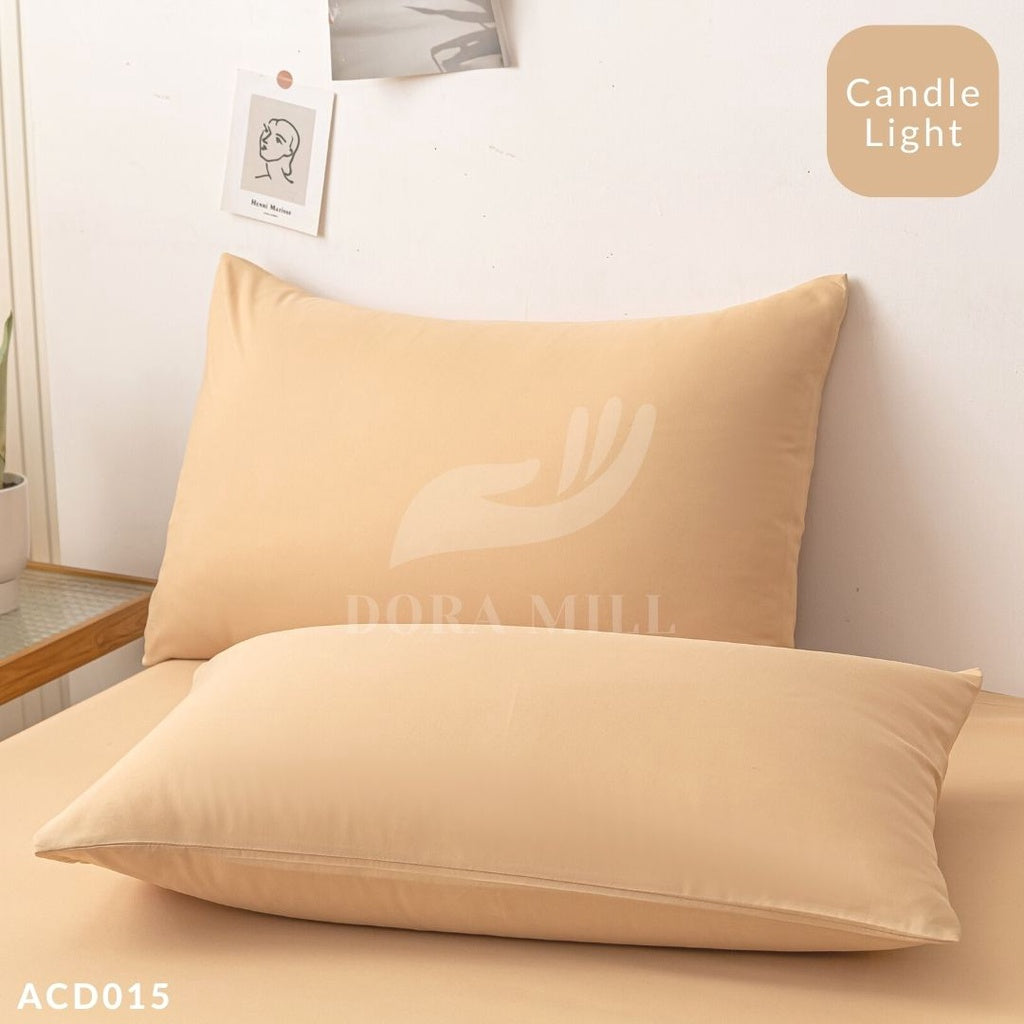 Dora Mill Plain Series Aloe Cotton Pillow Case – Soft & Skin-Friendly Comfort #ACD