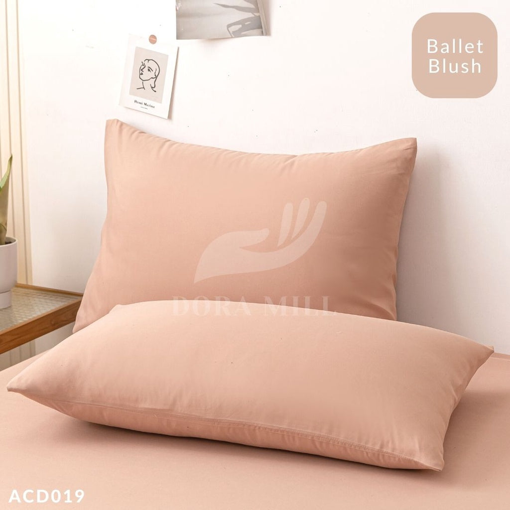 Dora Mill Plain Series Aloe Cotton Pillow Case – Soft & Skin-Friendly Comfort #ACD