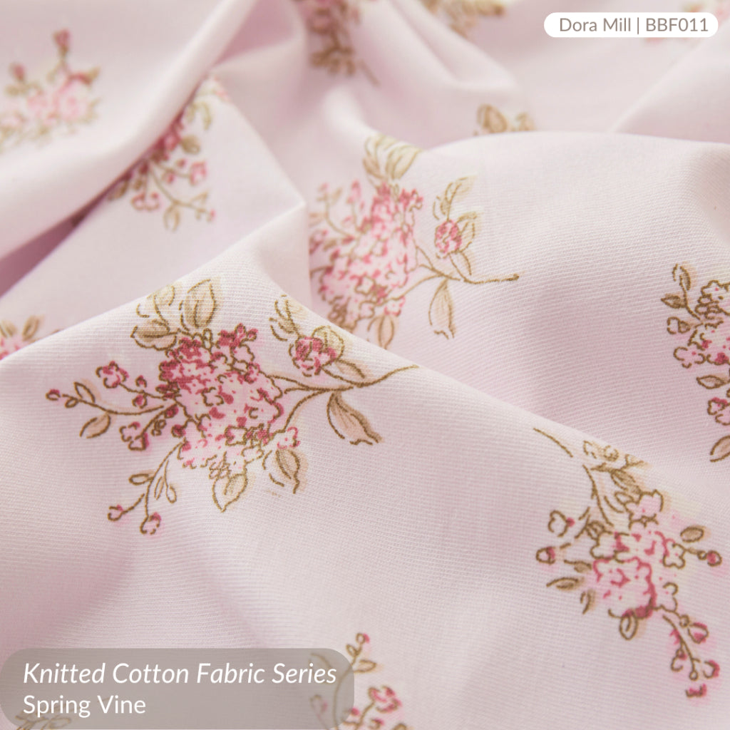 Knitted Cotton Fitted Bedsheet set w/Pillow case & Bolster case