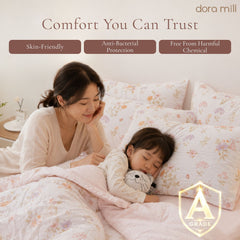 DORAMILL Premium AirWeave Cotton Comforter Bedsheet Set #BCH