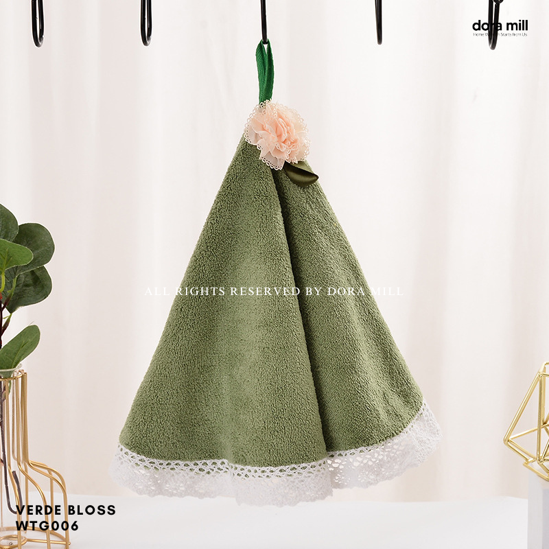 DORAMILL Hand Towel Hanging Hand Towel Kitchen Kitchen Towel Cotton Tuala Dapur Bundle Murah #WTG