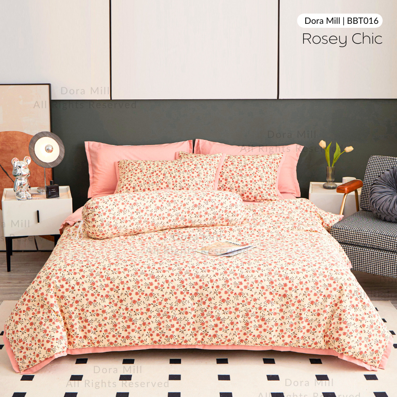 Washed Cotton Linen Summer Comforter 5in1 Bedsheet Set by Dora Mill #BBT