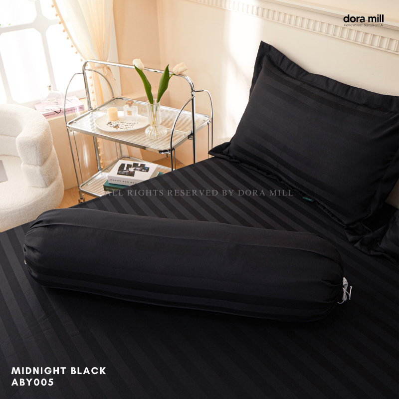 Hotel Series 3cm Stripe Quilt Cover Fitted Bedsheet Set by Dora Mill #BAY