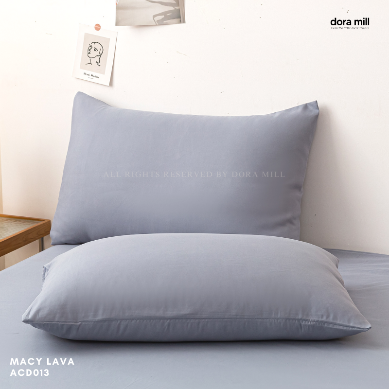 Plain Color Aloe Cotton Comforter Bedsheet Set by Dora Mill #BAX