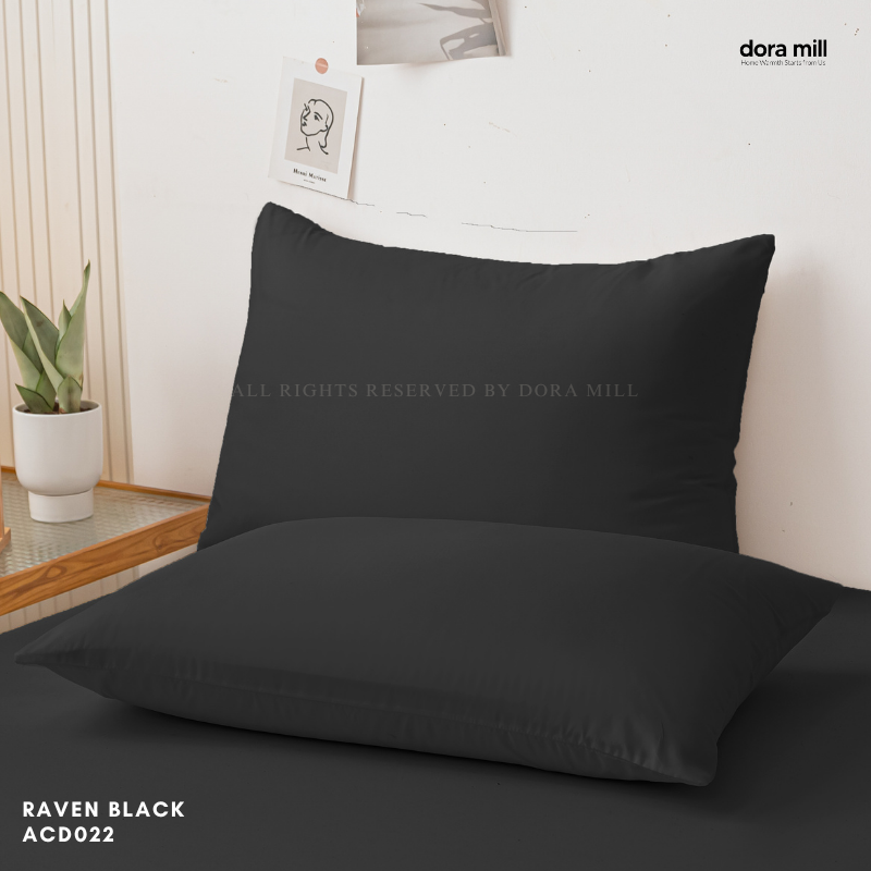 Plain Color Aloe Cotton Bedding Essentials Bedsheet Pillowcase Comforter and Quilt Cover by Dora Mill #BFP