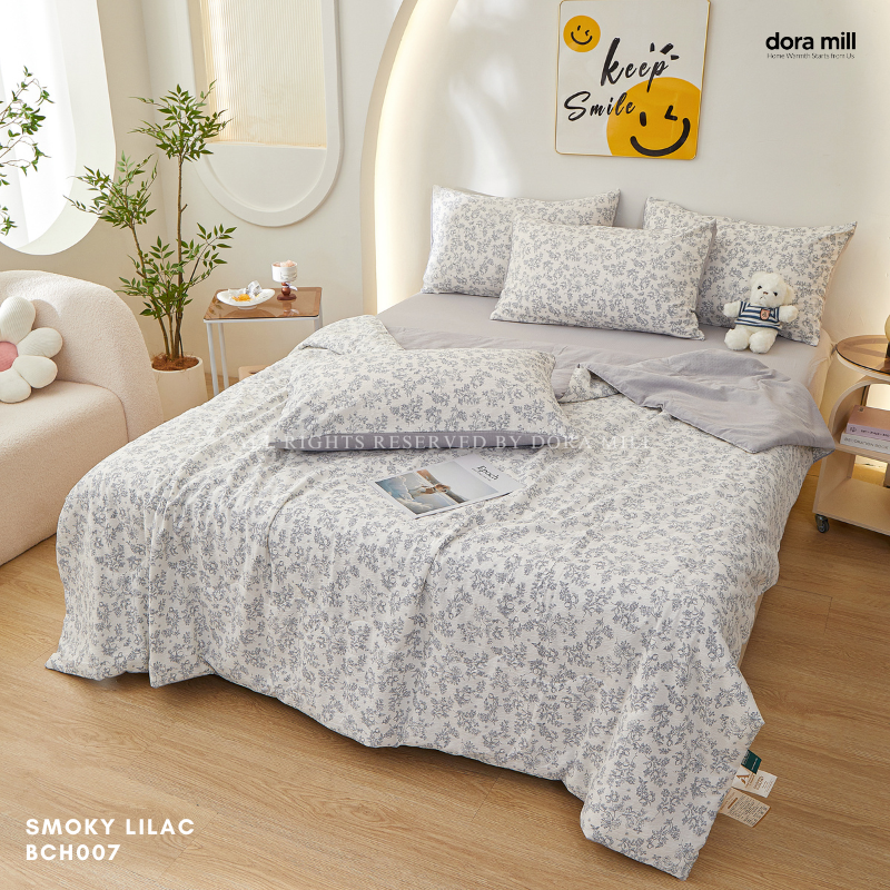 Dora Mill Kapure Cotton Comforter Bedsheet Set - Super Single/Queen/King #BCH