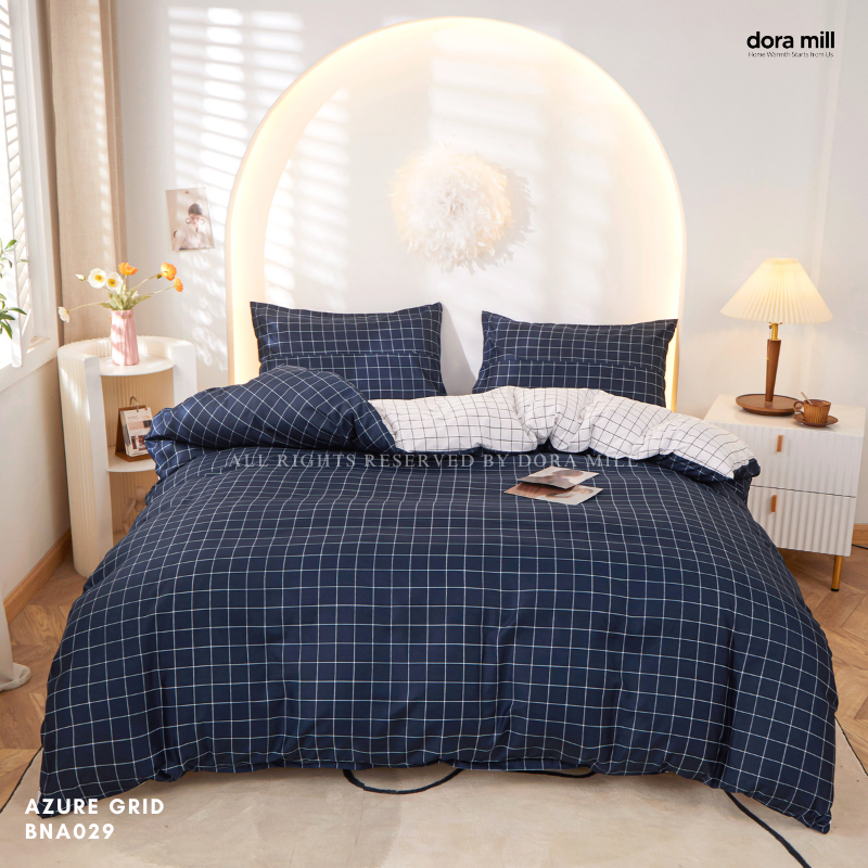 Dora Mill Combed Cotton Quilt Cover (not included Quilt) - Single/Queen #BNA