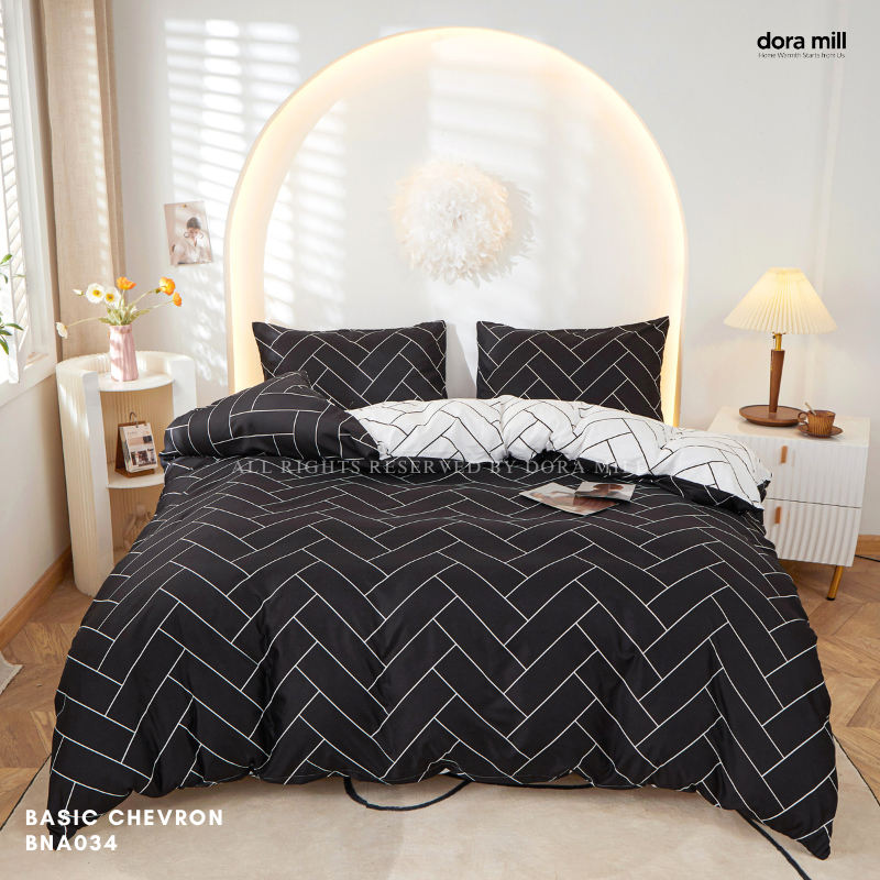 Dora Mill Combed Cotton Quilt Cover (not included Quilt) - Single/Queen #BNA