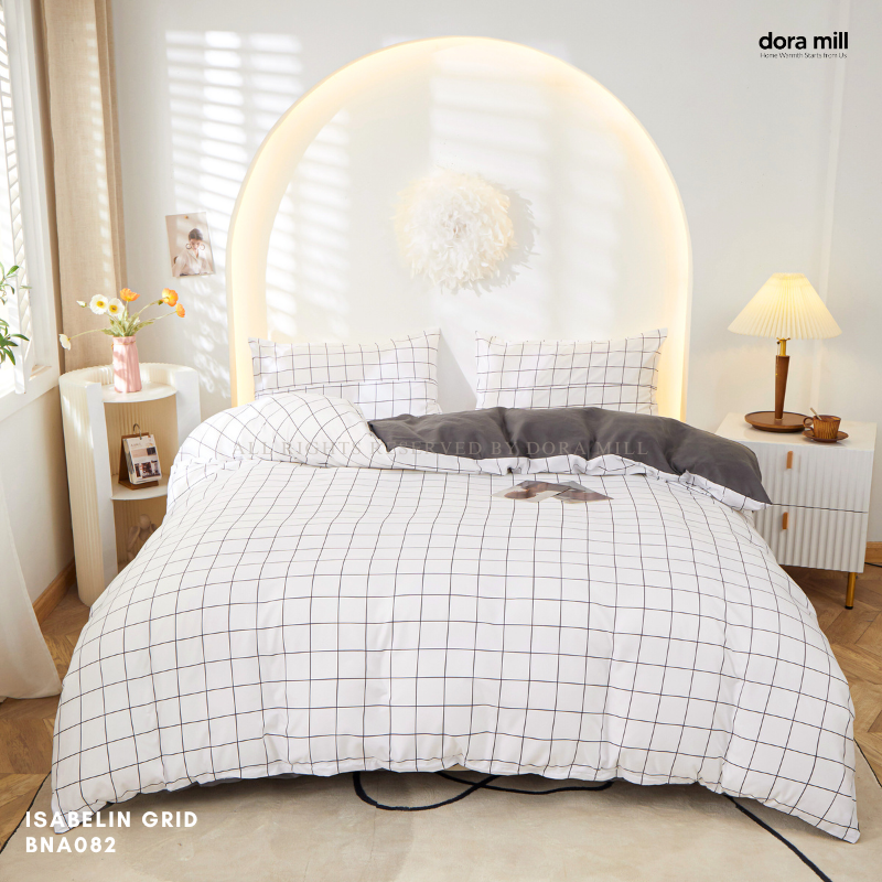 Dora Mill Combed Cotton Quilt Cover (not included Quilt) - Single/Queen #BNA