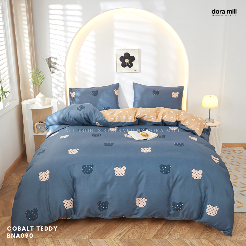 Dora Mill Combed Cotton Quilt Cover (not included Quilt) - Single/Queen #BNA