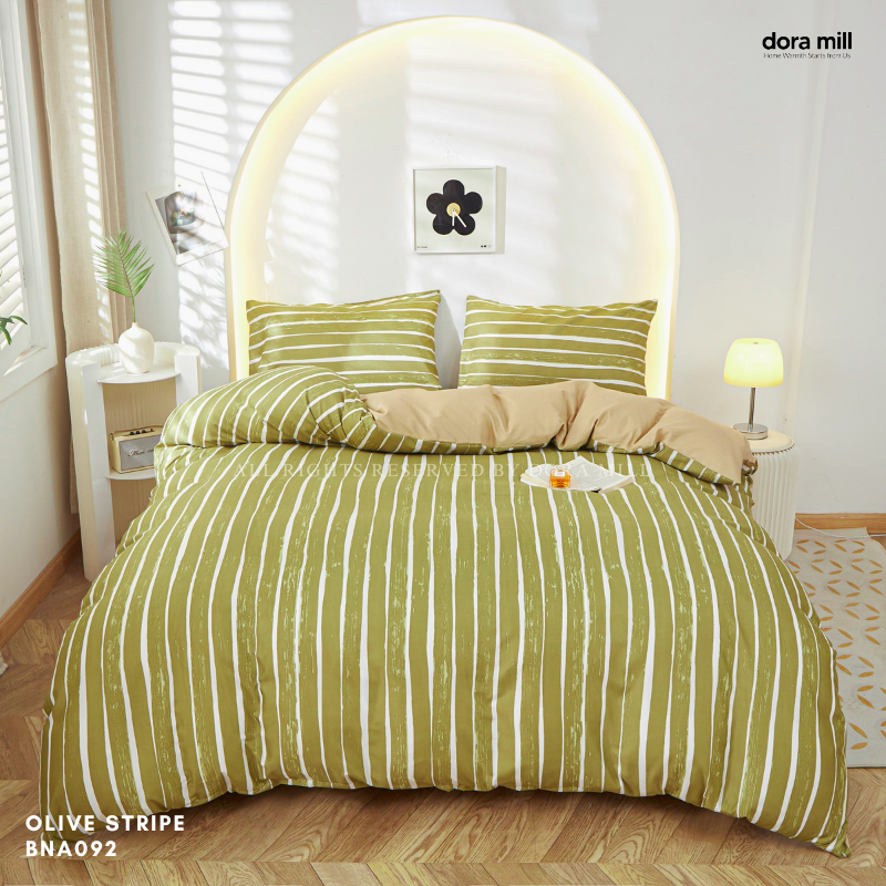 Dora Mill Combed Cotton Quilt Cover (not included Quilt) - Single/Queen #BNA