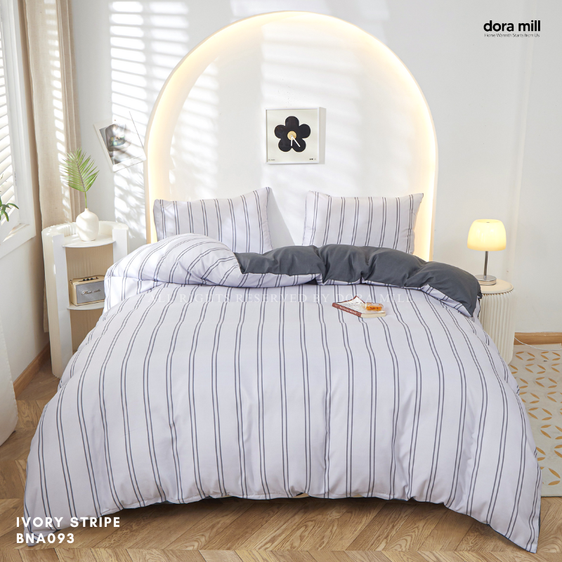 Dora Mill Combed Cotton Quilt Cover (not included Quilt) - Single/Queen #BNA